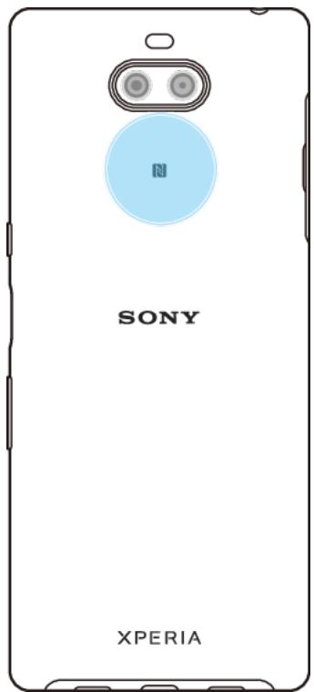 SONY Xperia 10+ - NFC (communication en champ proche) - 1