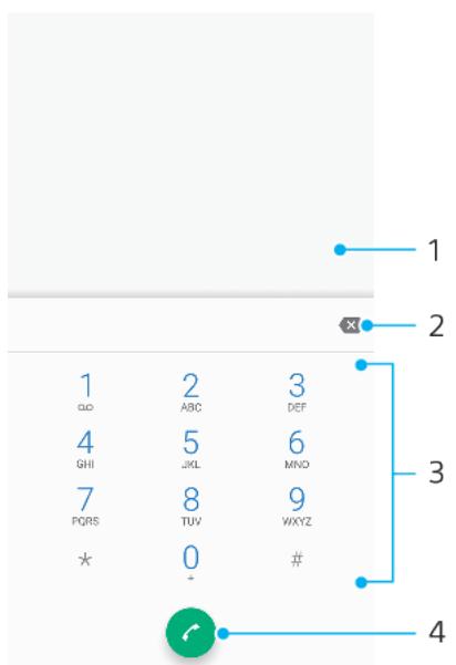 SONY Xperia 10+ - Présentation de la procédure pour passer des appeals - 1