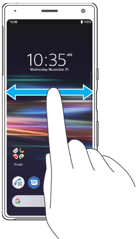 SONY Xperia 10+ - Pour accéder à l'écran d'accueil - 1