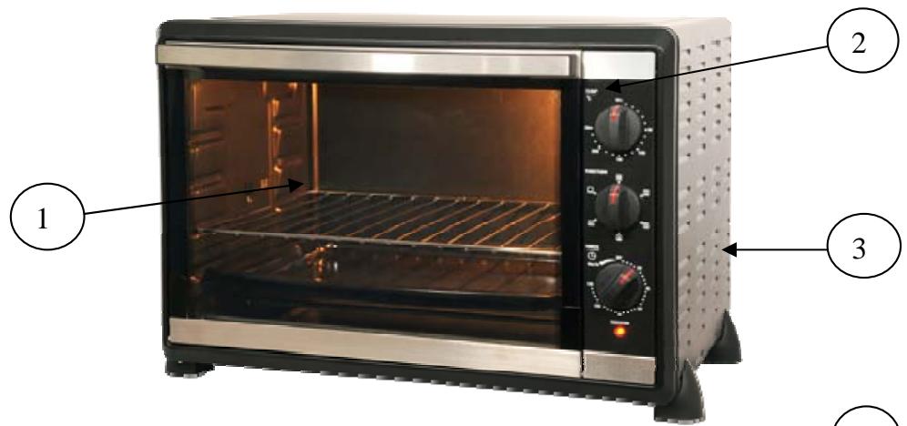 KITCHEN CHEF CK-526S - Description de l'appareil - 1