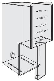 MIELE DG 155 BL BLANC - Réservoir d'eau - 1