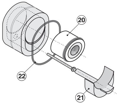 MIELE DG 155 BL BLANC - Clapet - 1