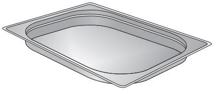 MIELE DG 155 BL BLANC - Plateau-lèchefrite (2 i) - 1