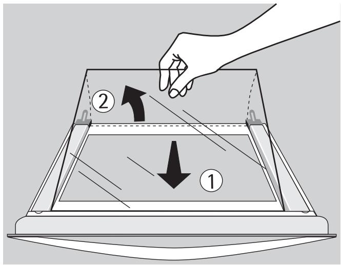 ARTHUR MARTIN FE 6690 RRW - Démonter les vitres intermédiaires de la porte - 1