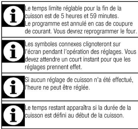 DARTY PR100F560K - Utilisation de l'horloge du four - 2