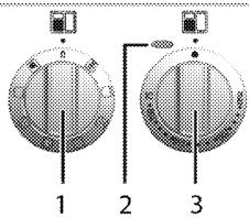 DARTY PR100F560K - Sélection d'une température et d'un mode de fonctionnement. - 1