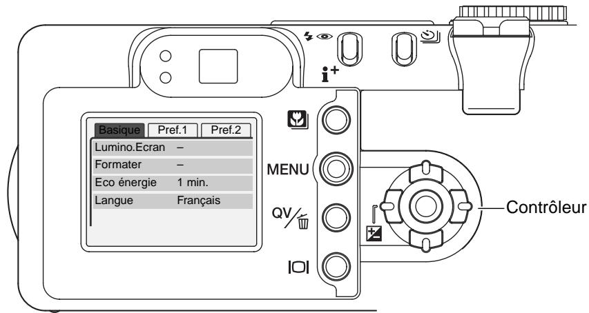 MINOLTA DiMAGE F200 - Réglage de la date et de l'heure - 3