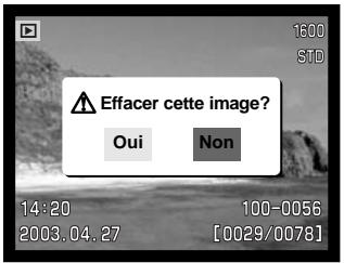 MINOLTA DiMAGE F200 - Visualisation et suppression des images - 3