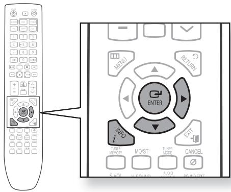 SAMSUNG HT-X720 GT PLATINUM - Pour sélectionner le mode Répétition de lecture dans l'écran d'informations du disque - 4