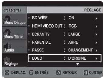 SAMSUNG HT-X720 GT PLATINUM - POUR SELECTIONNER L'UN DES TROIS PAPIERS PEINTS QUE VOUS AVEZ CRÉÉS - 1