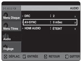 SAMSUNG HT-X720 GT PLATINUM - PARAMÉTRAGE AV SYNC - 1