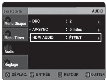 SAMSUNG HT-X720 GT PLATINUM - PARAMÉTRAGE DE L'INTERFACE HDMI AUDIO - 1