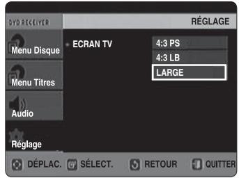 SAMSUNG HT-X720 GT PLATINUM - CONFIGURATION DU TYPE DE L'ÉCRAN DU TÉLÉVISEUR - 2