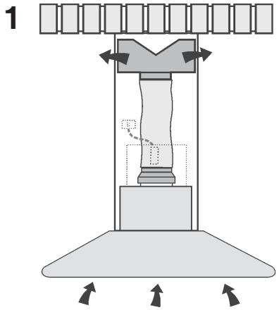 ROSIERES RHP 975 RB ROSE BL - Commandes de la fig.18: - 1
