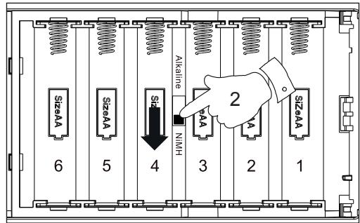 ROBERTS RadioI-STREAM 3 - Utilisation de la batterie à l'aide de batteries rechargeables - 1