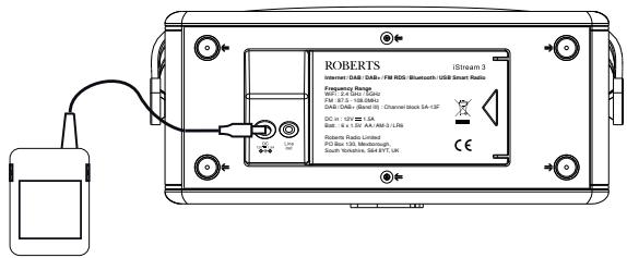 ROBERTS RadioI-STREAM 3 - Branchement et sélection de la langue - 1