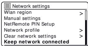 ROBERTS RadioI-STREAM 3 - Garder le réseau connecté - 2
