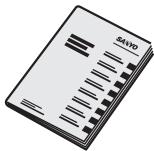 SANYO VPC-PD1EXR - Vérification de la presence des accessoires INCLUS - 5