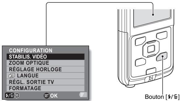 SANYO VPC-PD1EXR - Maintenez le bouton [ 1 ] enfoncé pendant au moins une seconde. - 1