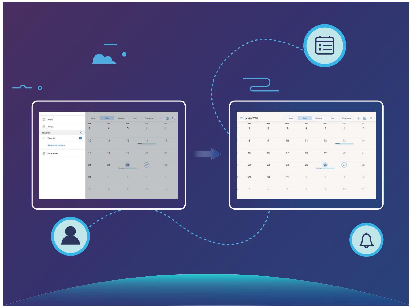 HUAWEI TABLETTE_MULTIMEDIAPACK_MS5LT+MSD - Agenda : votre centre de gestion des événements - 1