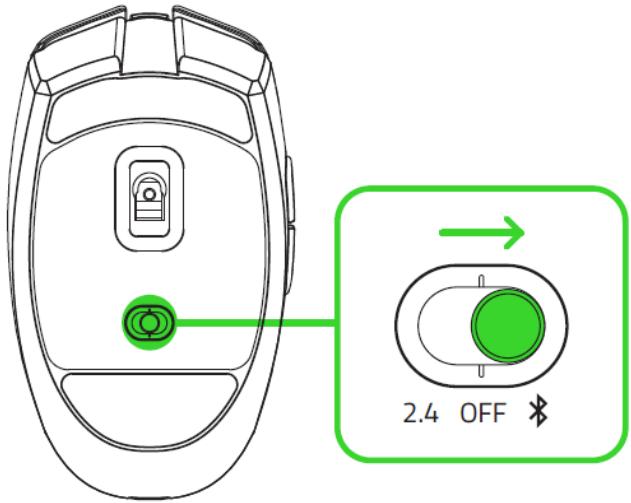 RAZER Orochi V2 - VIA mode bluetooth - 1