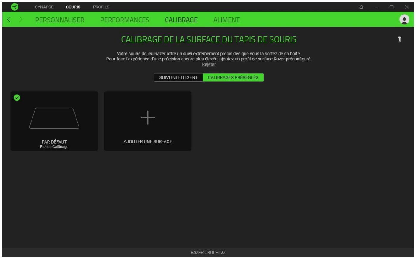 RAZER Orochi V2 - Calibrage préréglé - 1