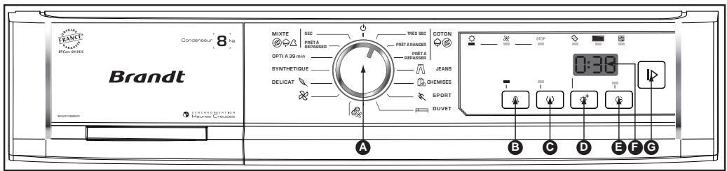 BRANDT BWD385D - NE sèchez PAS : - 2
