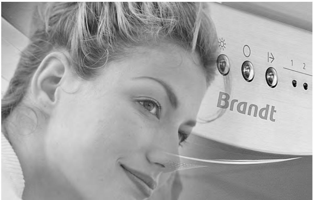 BRANDT BWD385D - Sèche-linge à condenseur - 1