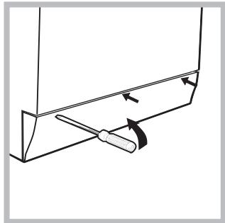 HOTPOINT ARMXXL125 - Ouverture manuelle de la porte hublot - 2