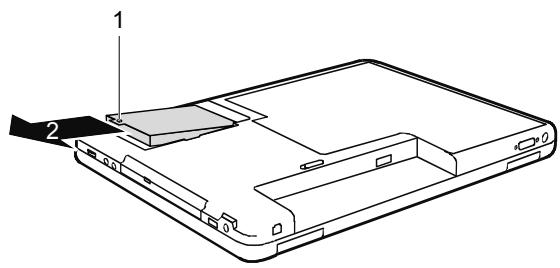 FUJITSU NC - Démonter le disque dur - 2