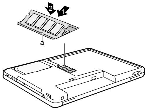FUJITSU NC - Monter le module mémoire - 1