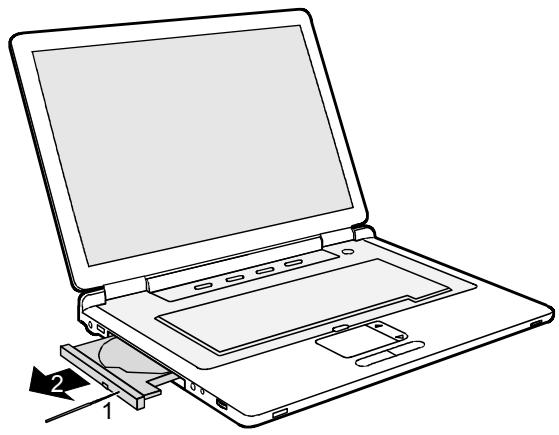 FUJITSU NC - Extraction manuelle (extraction d'urgence) - 1