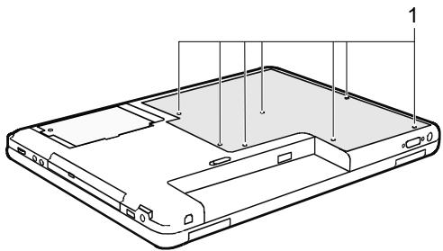 FUJITSU NC - Enlever le cache - 1