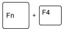 FUJITSU NC - Activer/désactiver le haut-parleur - 1