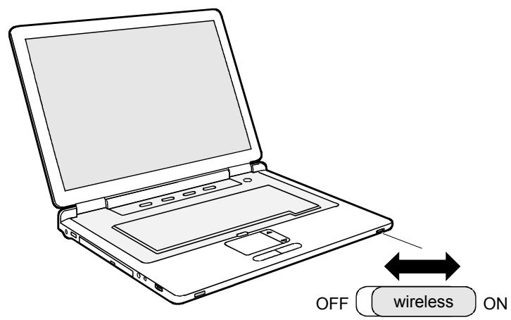 FUJITSU NC - Activer/désactiver le module wireless LAN - 1
