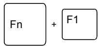 FUJITSU NC - Combinaison de touches - 2
