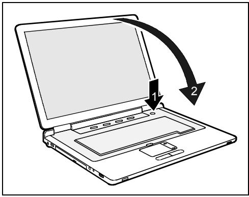 FUJITSU NC - Mettre le notebook hors tension - 1