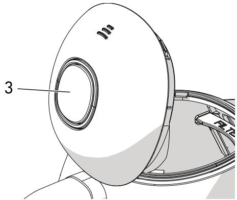 KLFOSWHMEU SMEGBouilloire - Couvercle avec ouverture push-push (3) - 1