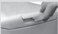 THOMSON TOP614 - Ouverture/Fermetre du tambour - 1