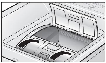 BOSCH WOP24 - Fermer la porte d'accès au tambour - 1