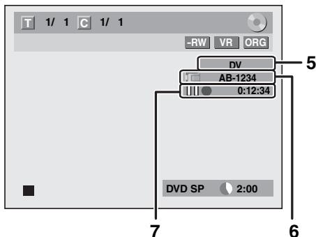 TOSHIBA RD-XV50KF - Guide sur la DV et les écrans d'affichage - 2