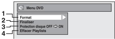 TOSHIBA RD-XV50KF - Menu DVD - 1