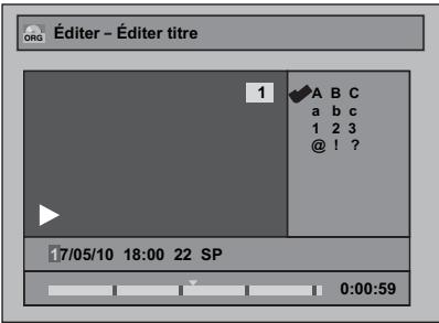 TOSHIBA RD-XV50KF - Edition du nom du titre - 7