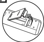 TOSHIBA RD-XV50KF - Installation des Piles Dans la Télecommande - 1