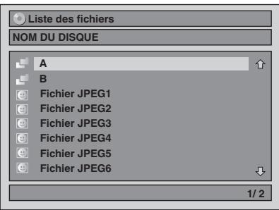 TOSHIBA RD-XV50KF - Lecture d'un CD Audio ou d'un disque contenant des fichiers MP3 / JPEG / DivX® - 2