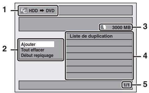 TOSHIBA RD-XV50KF - Différence entre "Copie" et "Déplacement": - 1