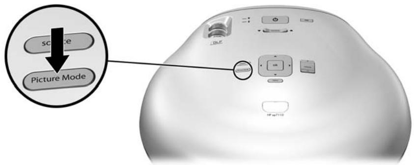 HP EP 7122 GRIS - Changement de mode image - 1