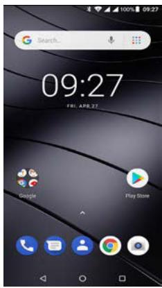 GIGASET GS100 - Commuter entre des écrans d'accueil - 1