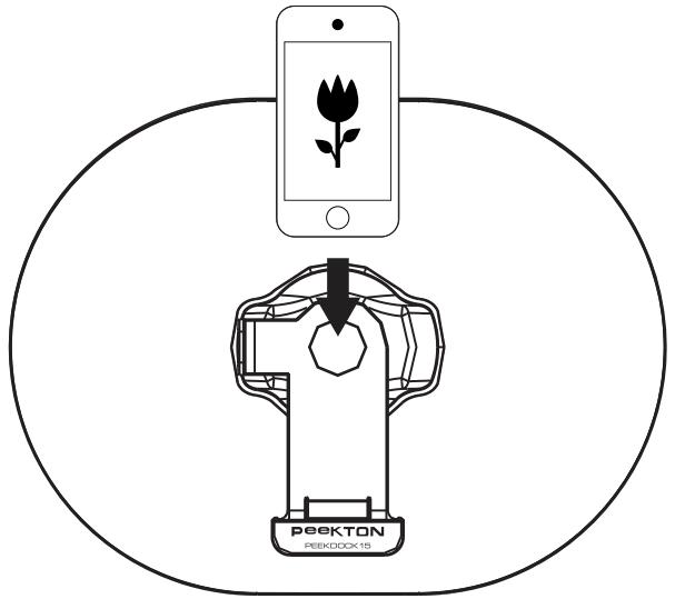 PEEKTON PEEKDOCK15 - Utilisation avec ipod/iphone - 1