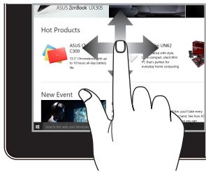 ASUS TP3402VA - Kosketusnäytön käsieleiden käytto - 5